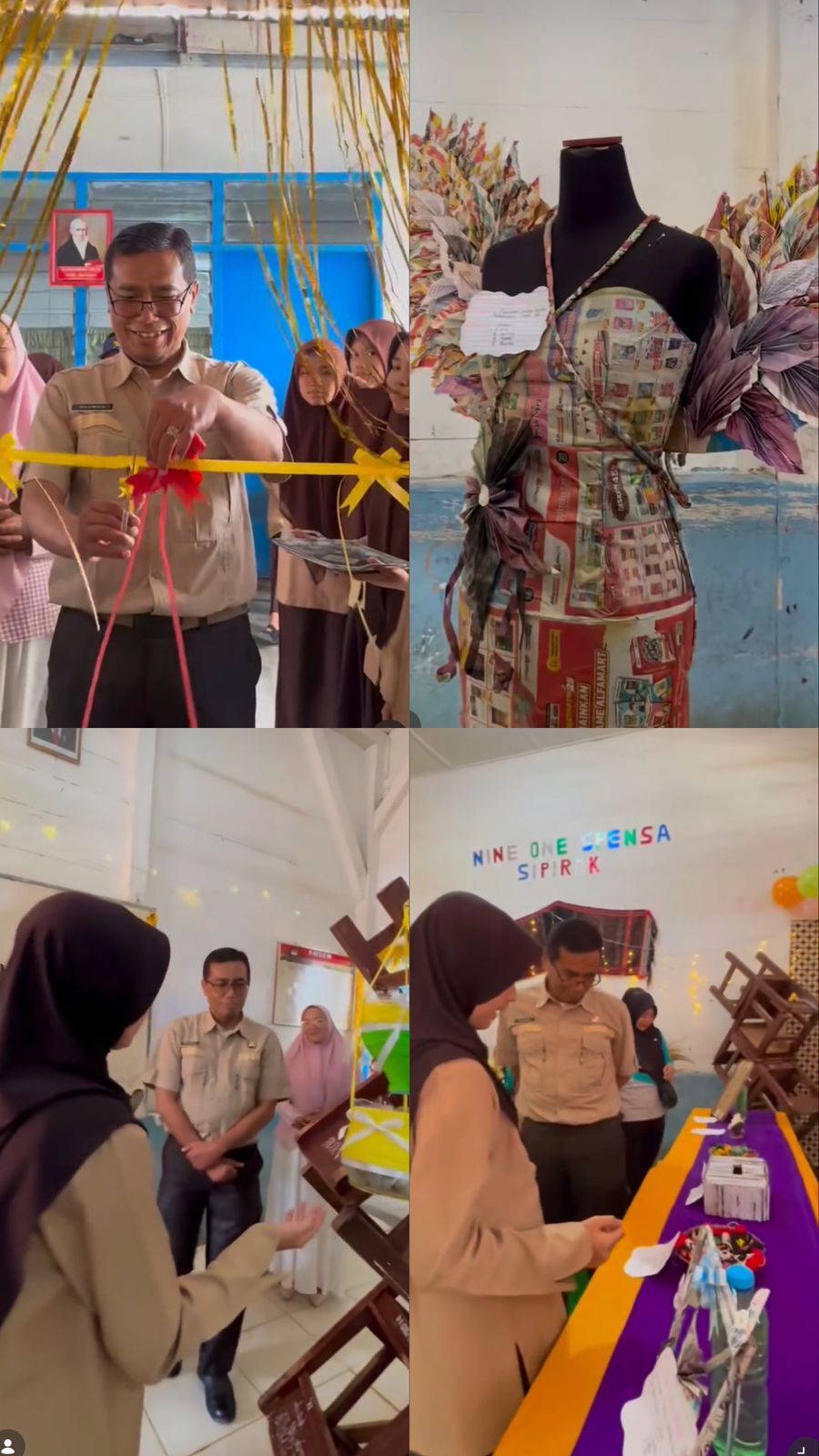 SMP Negeri 1 Sipirok Gelar Pentas Seni dan Kreativitas Siswa